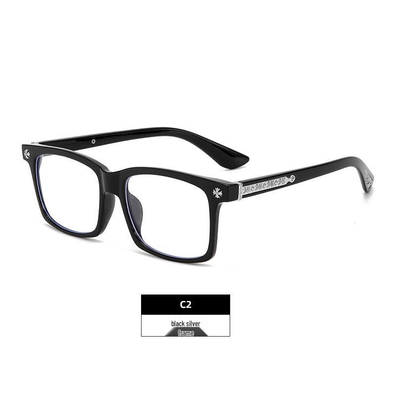 

2025 Ultralight Anti-Blue Light High-Definition Eyewear with Black Large Frame - Fresh & Fashionable Eye Protection Glasses. 0 Degree Anti-Blue Light