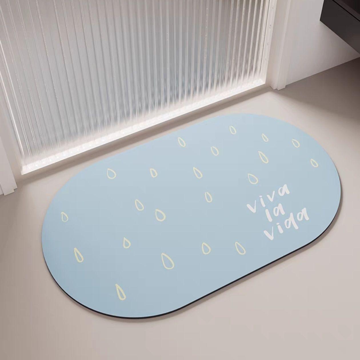 

Ковер-капля дофамин ванная комната абсорбирующий коврик для пола мягкий диатомовый ил туалетная дверь коврик для ног коврик для туалета нескользящий 40X60cm 15.7X23.6in