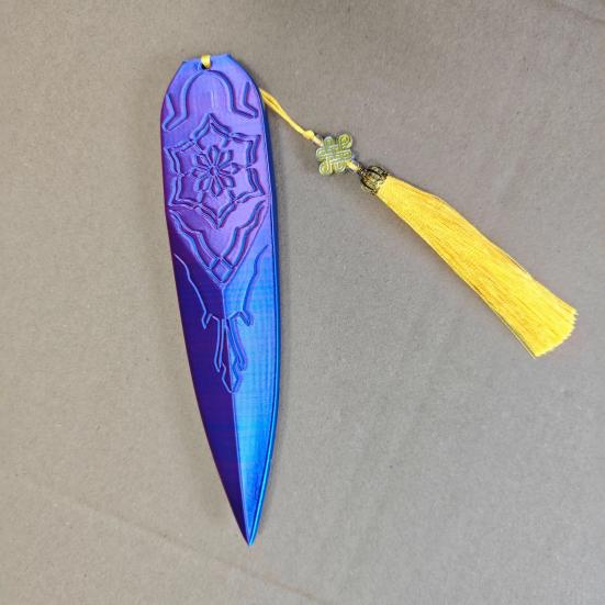 1/3Pcs Kpop Hunter Cosplay Dart Prop with Yellow Tassels Halloween Costume Party Cartoon Inspired Hunters Stiletto Weapon Role-play Accessory