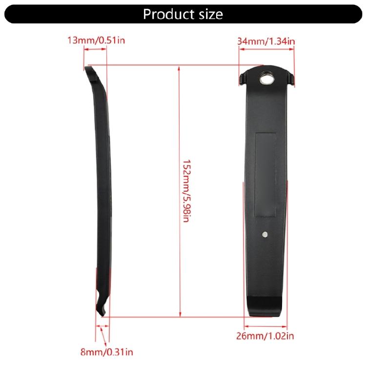 3pcs Bicycles Tire Spoon Light Weight Cycling Disassembly Bike Repair Tool Bike Repair Accessories