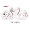 M-Swan Silicone Candle Mold for Aroma Soap And Chocolate Pudding Mousse Cake Valentine's Day Baking Decorating Tool