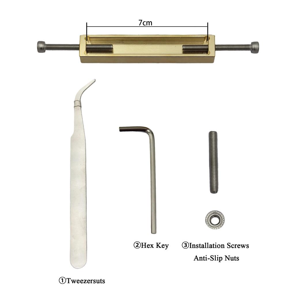 Mosazná raznice abecedy | 26 velkých + malých písmen, 10 číslic, 20 symbolů | Přizpůsobitelný nástroj pro ražení a bronzování peněženek/pouzder na telefony