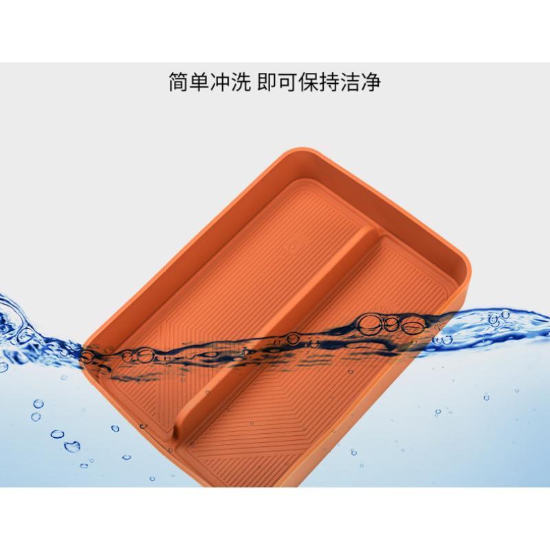 Suitable For Car L9 Interior Refrigerator Storage Box Silicone Compartment Fixed Seat Cushion Accessories