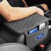 1 Stück Auto Armlehnenmatte Taschentuchboxen Höhenpolster Armlehnenbox Autostyling Für Ford Focus Mk3 Fiesta Ranger Fusion Mondeo Mustang Fusion Kuga Ecosport