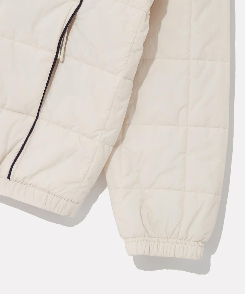Reebok Square Quilted Padded Jacket - Ivory