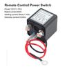 Wireless Remote Control Battery Relay Switch Car Starter, Remote Battery Disconnect Switch, Remote Start & Warm-Up/Cool-Down 12V