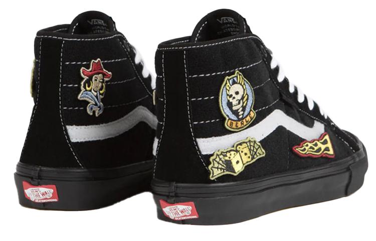 Sk8 Elijah Berle X Sk8 Skate Vans-Hi Decon 'Black' VN0A5KYBBKA