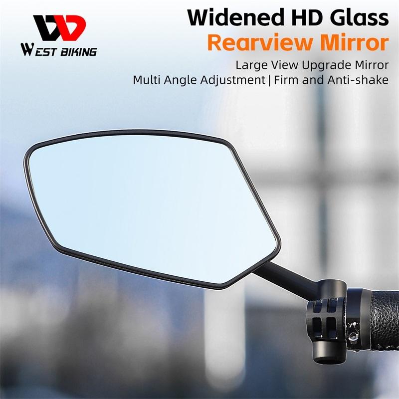 Bicycle Handlebar Mirror 360 ° Adjustable Safety Rearview MTB Road Bicycle Rearview Mirror Summer Outdoor Riding Accessories