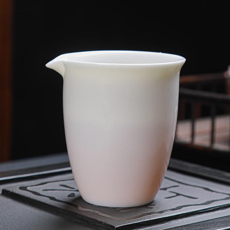 Tuopai 10-Piece Suet Jade Ceramic Tea Set