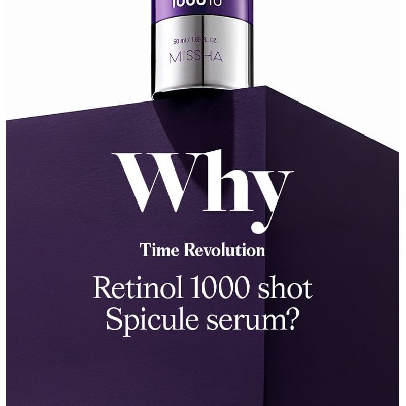 MISSHA - Time Revolution Retinol 1000 Shot Spicule Serum