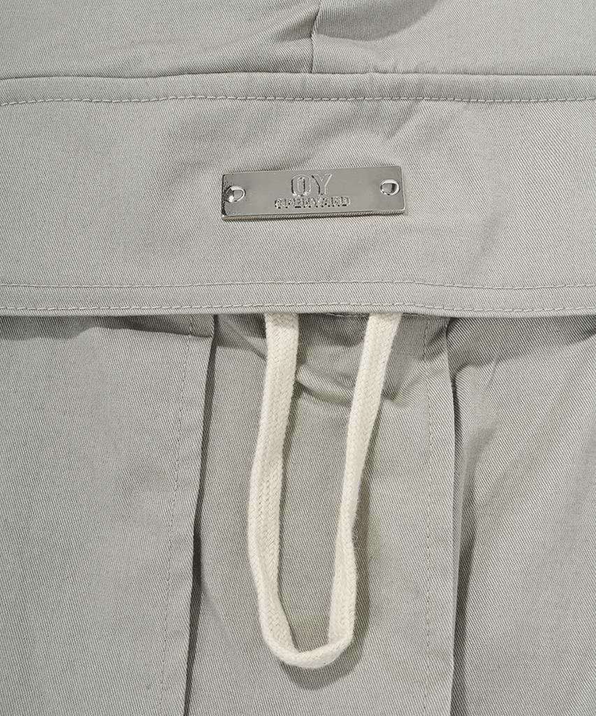 Opeunyadeu(Owai) Eight Cargo Pockets Pants-Khaki