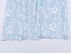 Summer European and American women's clothing V-neck waist bubble sleeve short-sleeved dress
