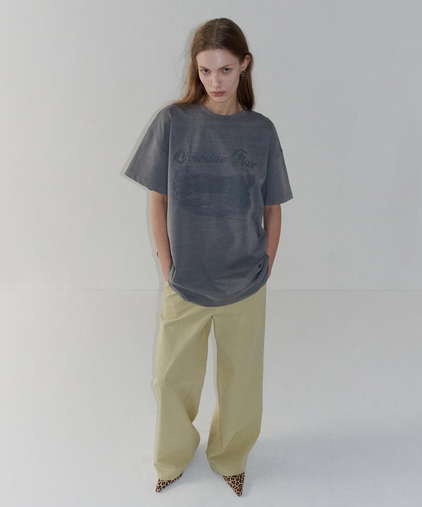 Obeodyupeulleeo Cotton Wide Pants_Butter