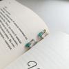 Silver Earrings with Natural Emerald 1.189ct, Cubic Zirconia (2163459)