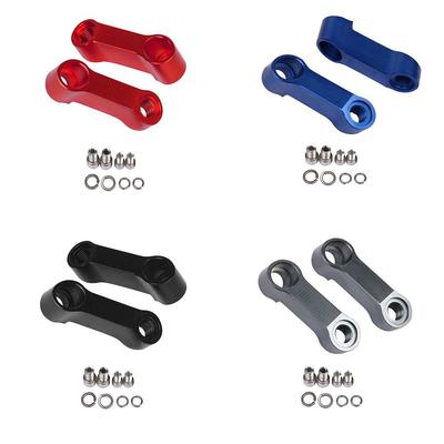 Adaptateur de montage de miroirs en alliage d'aluminium, 10mm, support d'extension de miroir pour moto