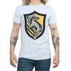 Harry Potter Mens Hufflepuff Crest Flat T-Shirt