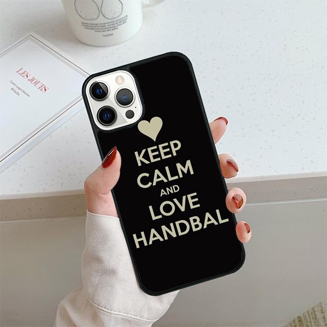 Handball Sport Phone Case For iPhone 17 Air 14 15 16 13 12 Cover For Apple 14 15 16 Pro Max 6S Plus Coque