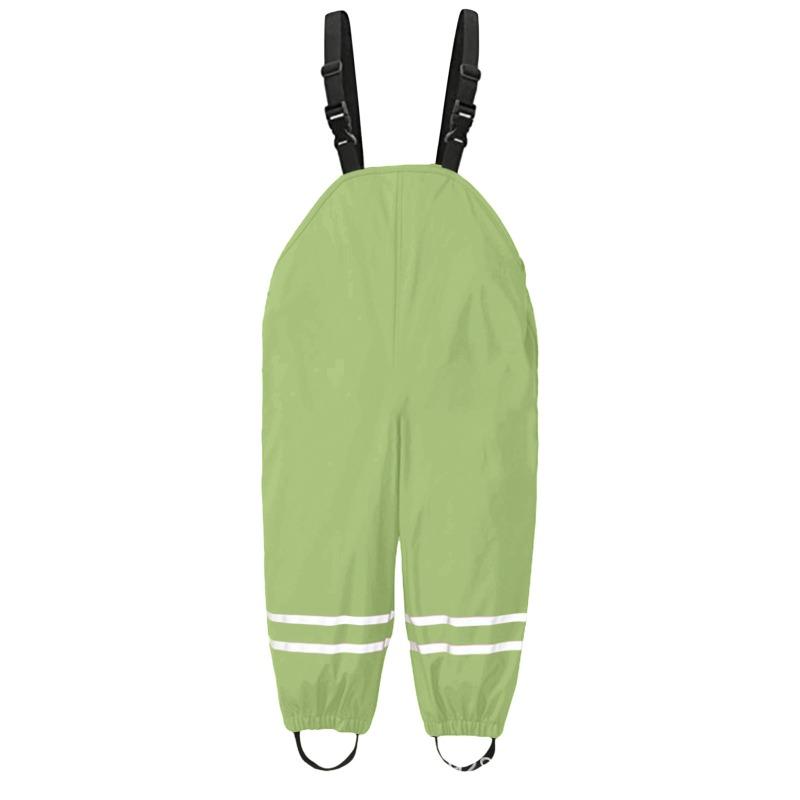 Kinder Wasserdichte Regenhose Kleinkind Kinder Jungen Mädchen Regenhose Winddichte Wasserdichte Latzhose Overall Kleidung