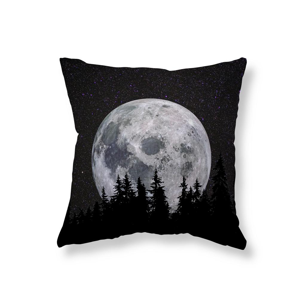 Night Sky Star Landscape Throw Pillow Cover Sofa Car Decorative Pillow Cover Chair Cushion Cover Room Aesthetics Home Decor
