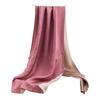 Double Layer Long Silk Scarf Mulberry Silk Scarf for Mother Chinese Style Buckle Cheongsam Shawl  Hangzhou Silk Scarf for Women