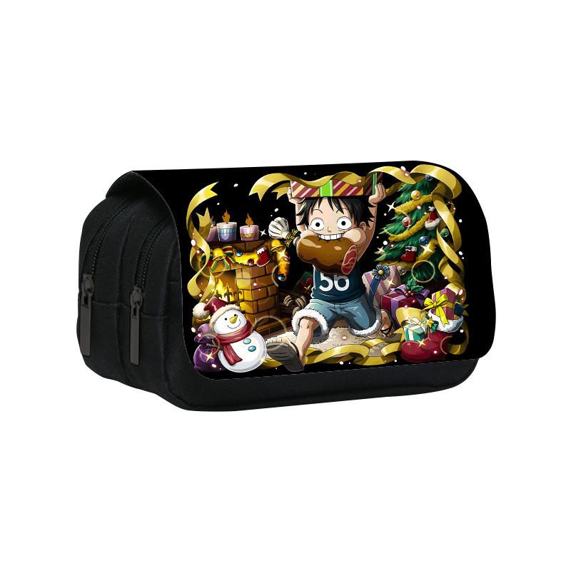 One Piece Student Double Layer Pen Case With Large Capacity For School Organization
