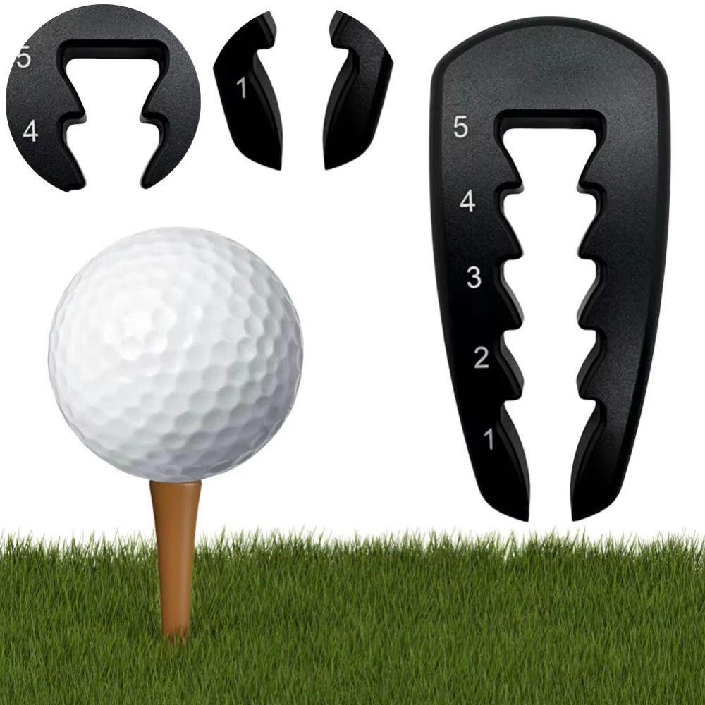 Adjustable Golf Tee Depth Setter Puller Golf Training Aid Golf Tee Height Tool Setup Tool