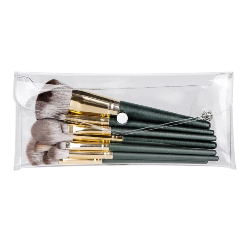 

Portable Clear Cosmetic Bag Transparent Makeup Organizer for Travel and Daily Use