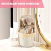 Cosmetic Brushes Holder 360 Degree Rotation Makeup Brush Storage Tube Cosmetic Tools Storage Cup Rotating Paint Brush Holder