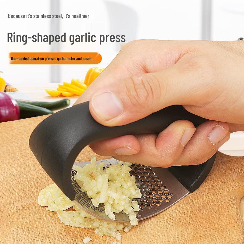 Thickened Stainless Steel Garlic Press and Mincer 
