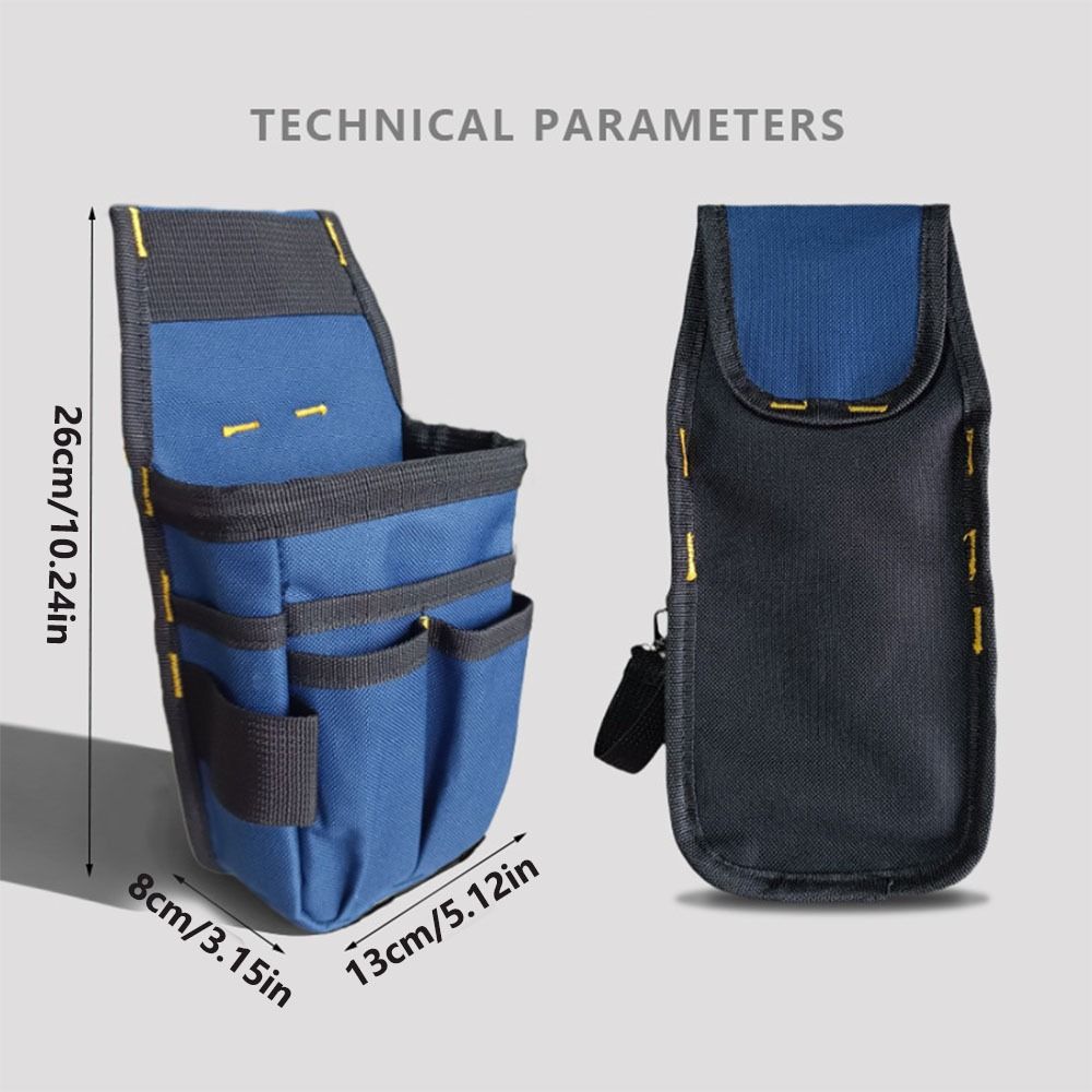 Thickened Waist Belt Pouch Multi-layer Hardware Tool Pouch Electrician Tool Bag  Electrician