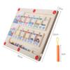 Magnetic Maze Sorting Board Montessori Toys Kids Color Number Cognitive Sensory Game Fine Motor Training Wooden Educational Toys
