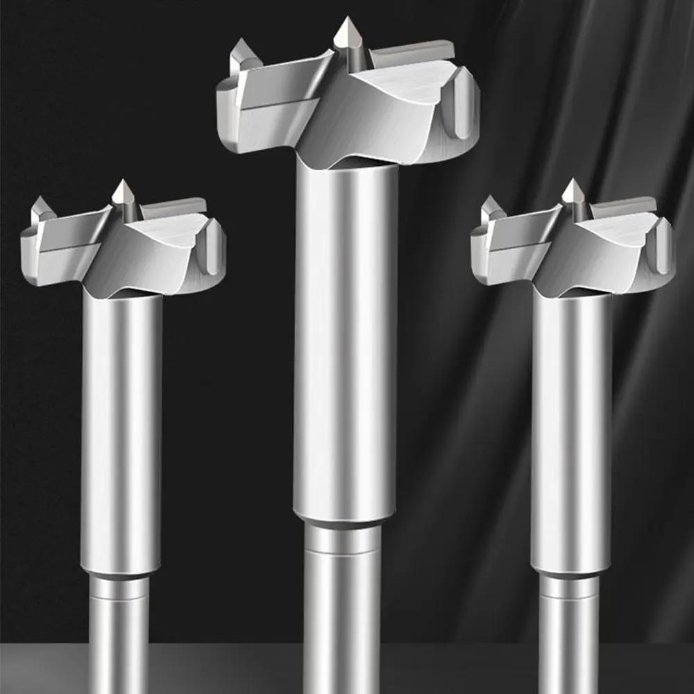 1pc Wood Drill Bit Set - Self-Centering Hole Saw Cutter (15-35mm)