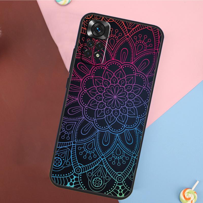 Mandala Cover For Xiaomi Redmi Note 14 13 12 9 10 11 Pro 9S 10S 11S 12S Redmi 14C 10C 12C 13C Case