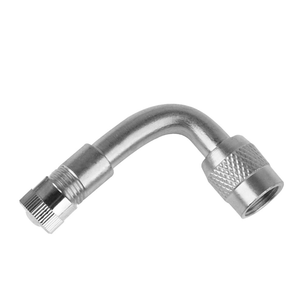 90 Degree Brass Air Tyre Valve Schrader Valve Stem with Extension Adapter for Car Truck Motorcycle