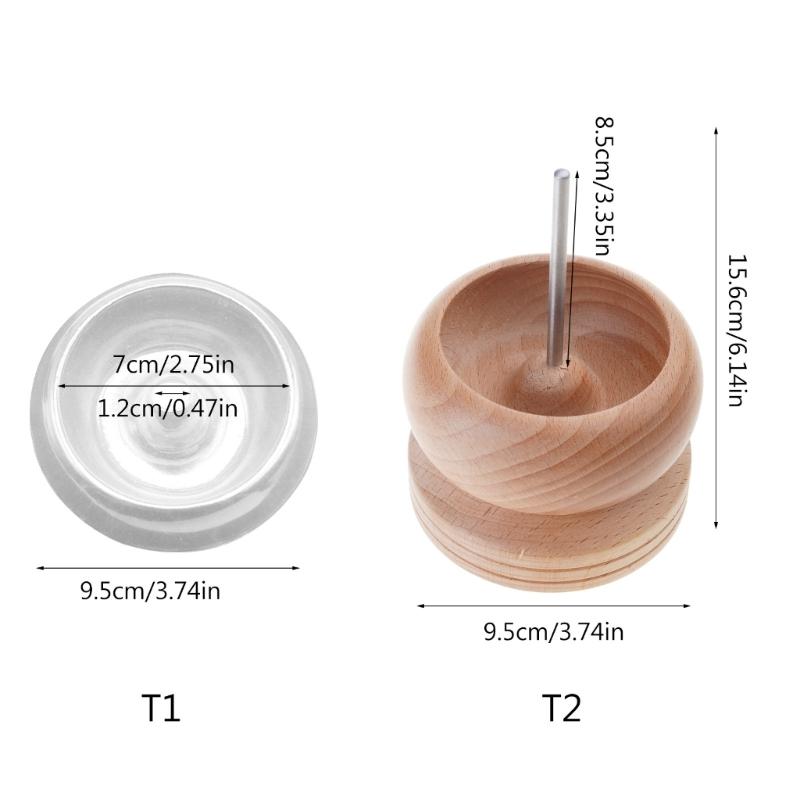 Bead Spinner Replacement Bowl Save Time Beads Loader Holder Clear Replacement Beading Bowl Bead Spinner Necklace Maker