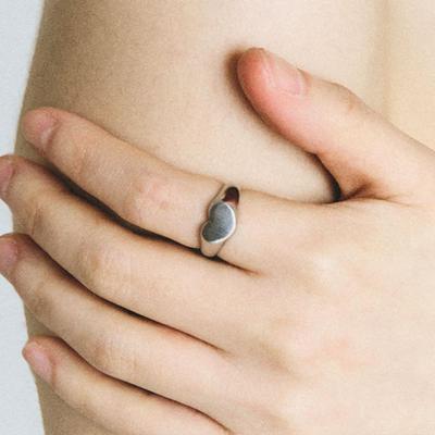 SCALETTO SBW020 Flat Heart Ring