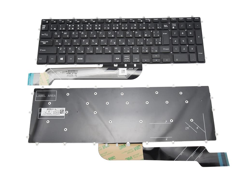Japanese Keyboard Applicable To Dell G3 3579 G3 3779 G5 5587 G7 7588 Inspiron 15 7566 7567 5567 5565 7000 Replacement Keyboard E-ZeeGaa
