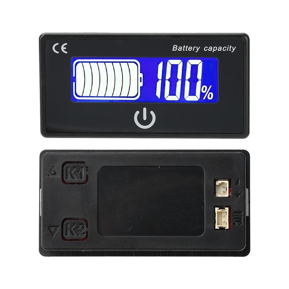 DC 8-100V Lithium li-ion lifepo4 lead-acid Battery Capacity Tester Level Voltmeter Percentage Indicator for Car Tool Accessory