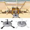 Umbrella Base Heavy Duty Foldable Mount 22 Lbs Capacity Portable Patio Umbrella Stand With Fillable Water Bag For Outside Garden