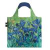 LOQI Eco Bag - Van Gogh Iris - Recycled, Foldable, Stylish