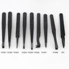 Elastic Carbon Fiber Anti-static Purifying Plastic Tweezers