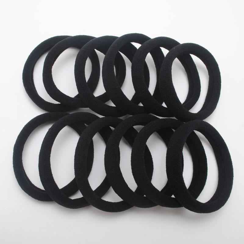 12Pieces Women Elastic Hair Bands Seamless Tie Big Hair Scrunchies Heavy Hair Gum Hair Accessories Birthday Gift Hair Holder
