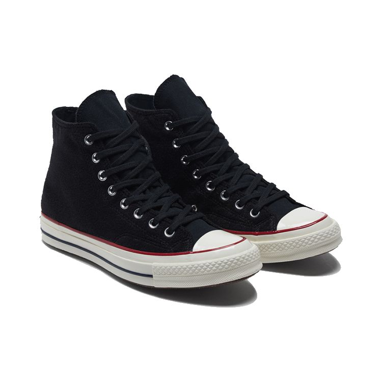 Converse 1970s Chuck 70 Comfortable Versatile High-Top Canvas Shoes Unisex Sneakers Black 169844C