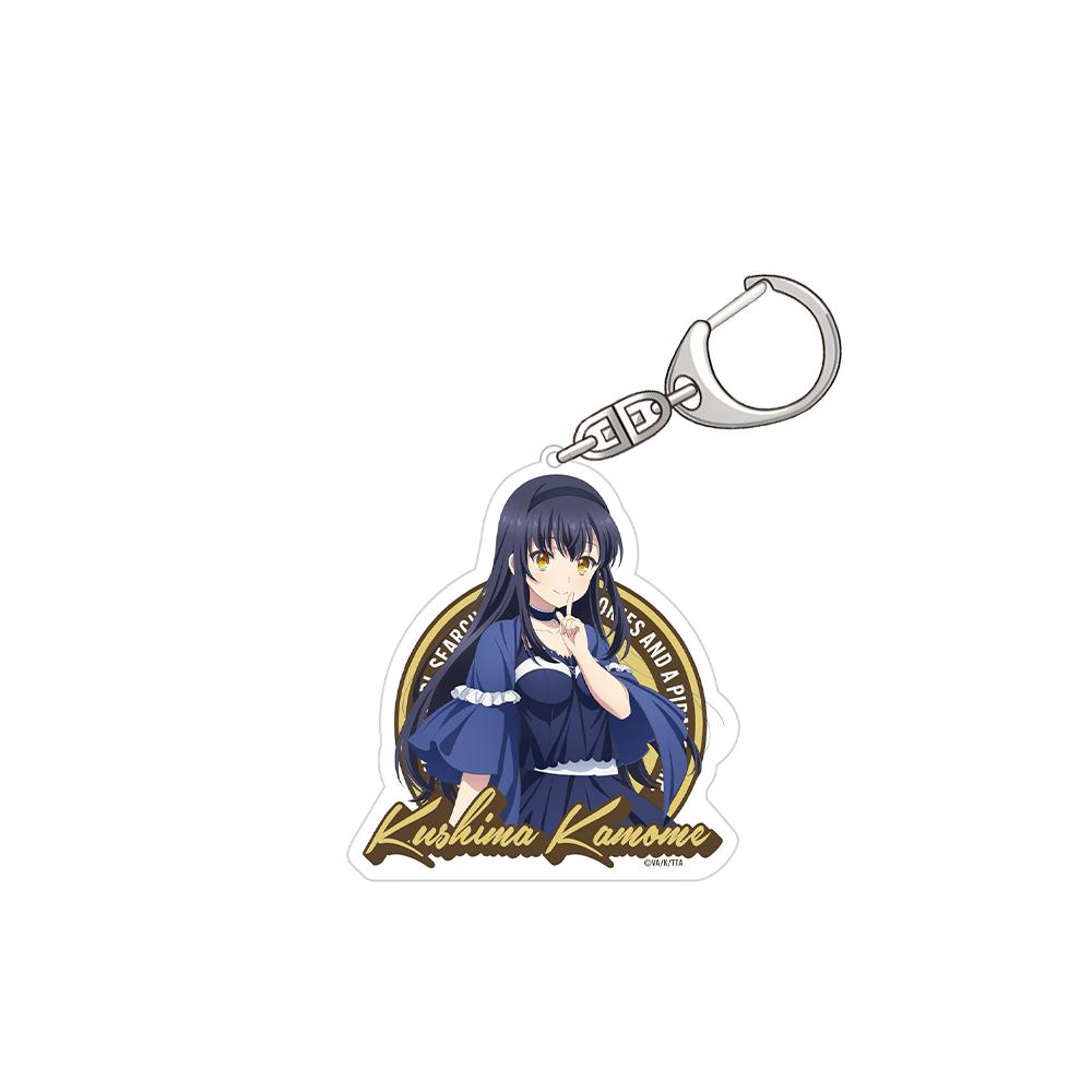 

Summer Pockets Shiroha Naruse Ao Sorakado Kamome Kushima Tsumugi Wenders Official Acrylic Keychain Bag pendant anime goods Gifts 6 cm