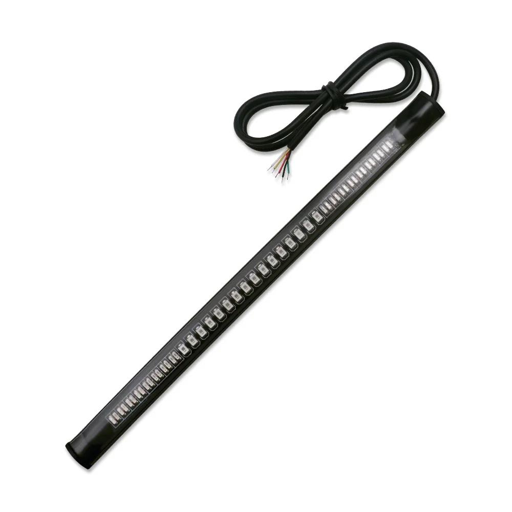 

Универсальный гибкий 48SMD светодиодный мотоциклетный DRL пыле- и водонепроницаемый стоп-сигнал поворотный сигнал комбинирует один аксессуар для мотоцикла