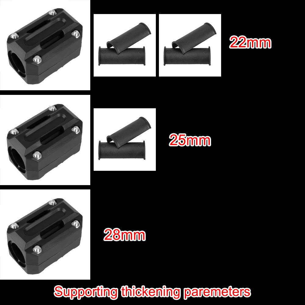 Engine Bumper Guard Blocks for Honda Motorcycle Engine Guard Protector Decorative Block Crash Bar