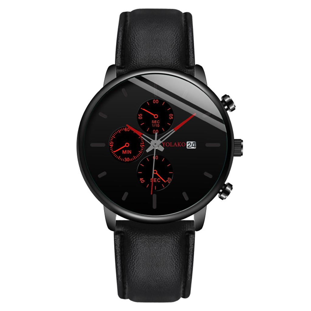 Men's Luminous Running Alarm Clock Watch