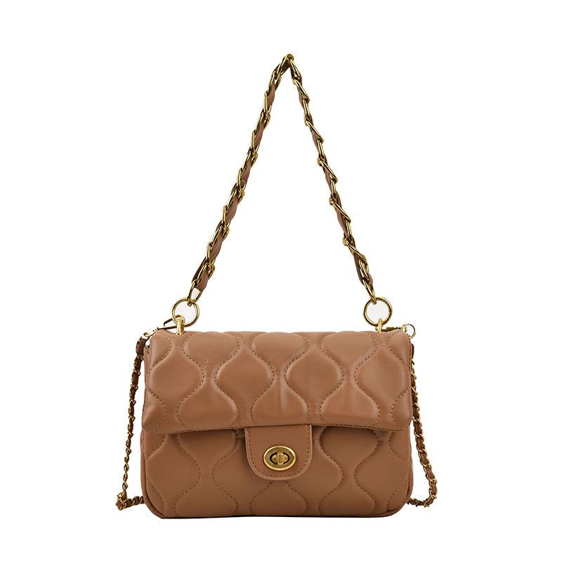 Fashion Bag Season New Versatile Chain Oblique Small Square Bag Universal Women's Bag