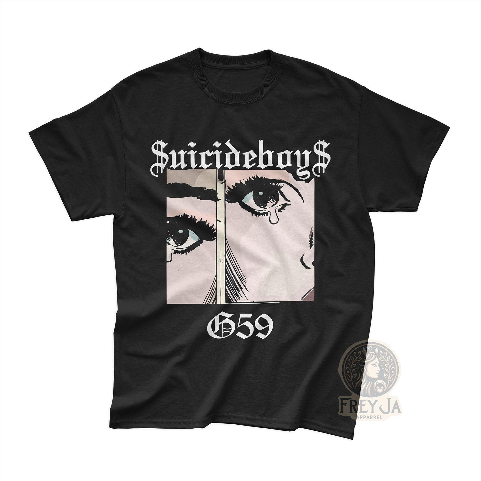 Suicideboys T-Shirt, Unisex Hip-Hop Tee, Cotton Graphic Top, Alternative Rapper Shirt, Streetwear Apparel S