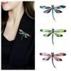 Exquisite Strass Libellen Broschen Elegante Bunte Insekten Anstecknadeln Mode Party Rucksack Dekoration Kleider Accessoires Geschenk